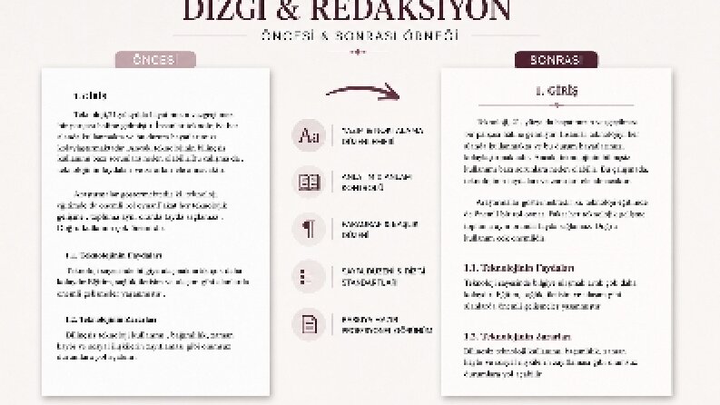 Kitap, Dergi ve Akademik Metinler İçin Profesyonel Dizgi & Redaksiyon Hizmeti