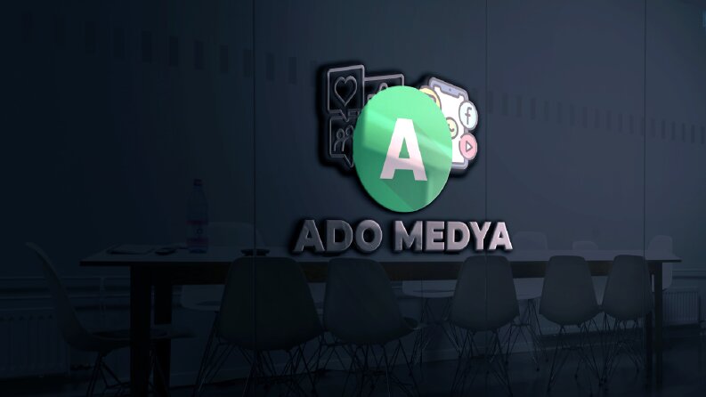 Ado Medya Adına Yaptığım Logo Tasarımı 2
