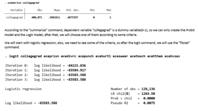 Stata - Ekonometrik Analiz