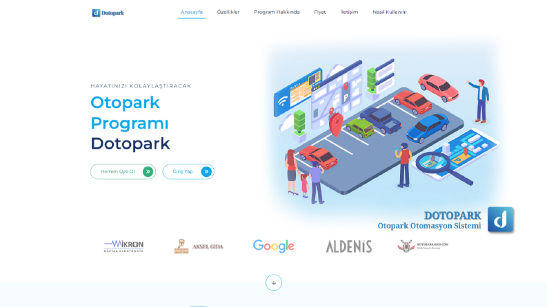 Dotopark.net Otopark Otomasyonum