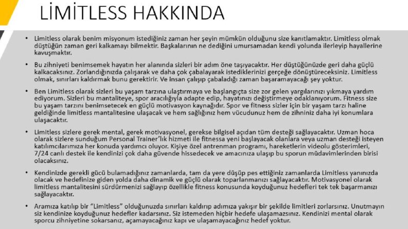 Hakkımızda Metni