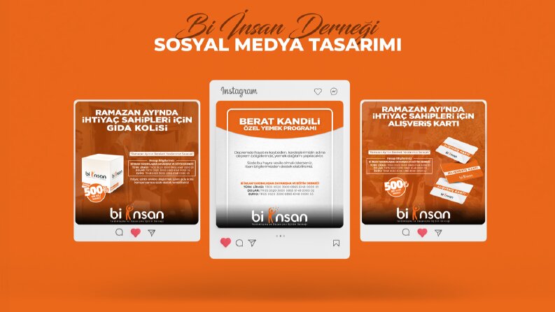 Bi İnsan Derneği | Sosyal Medya Tasarımı