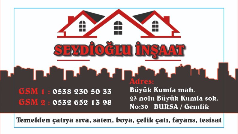 İş örneğim