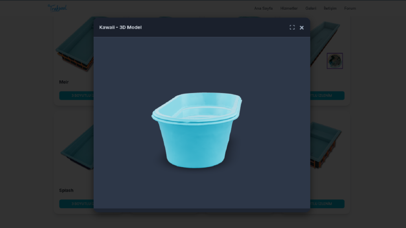 TrakPool 3D