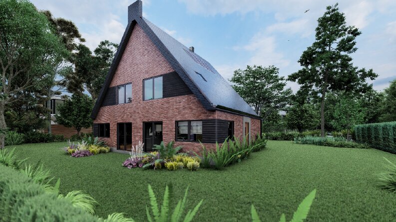Hollanda Almere Yenileme projesi Render