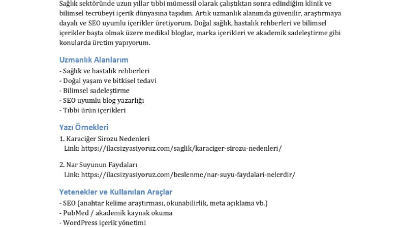 SEO Uyumlu İçerik Yazarlığı
