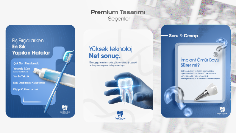 Diş Kliniği Sosyal Medya