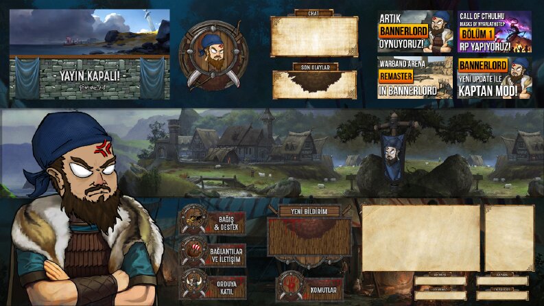 Firates Twitch ve Youtube Tasarımı