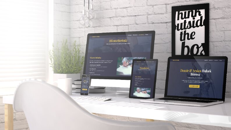Demir & Arslan Hukuk – Kurumsal Web Sitesi Tasarımı