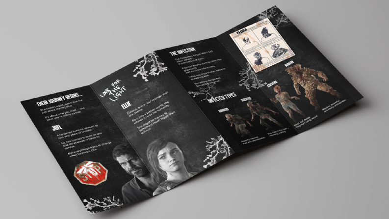 The Last of Us-Broşür Tasarımı