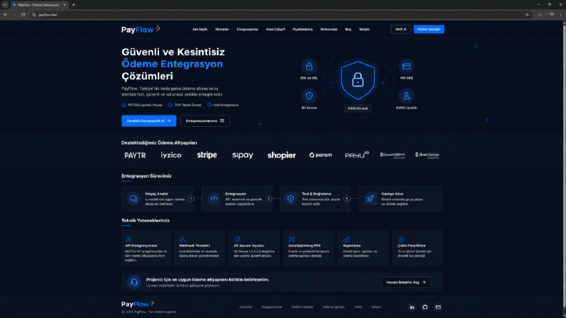 PayFlow – Ödeme Entegrasyon ve Yönetim Sistemi