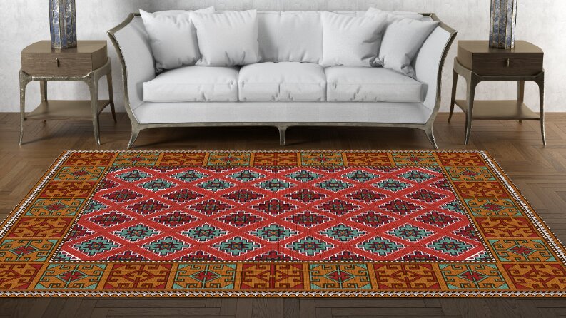 Ev Tekstili Tasarımları (halı-kilim, kumaş, eşarp vb. )