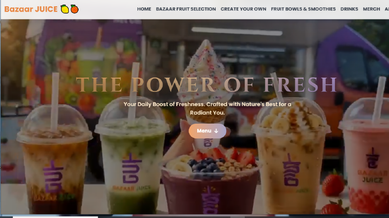 Bazaar Juice - Web ve Dijital Medya Yönetimi