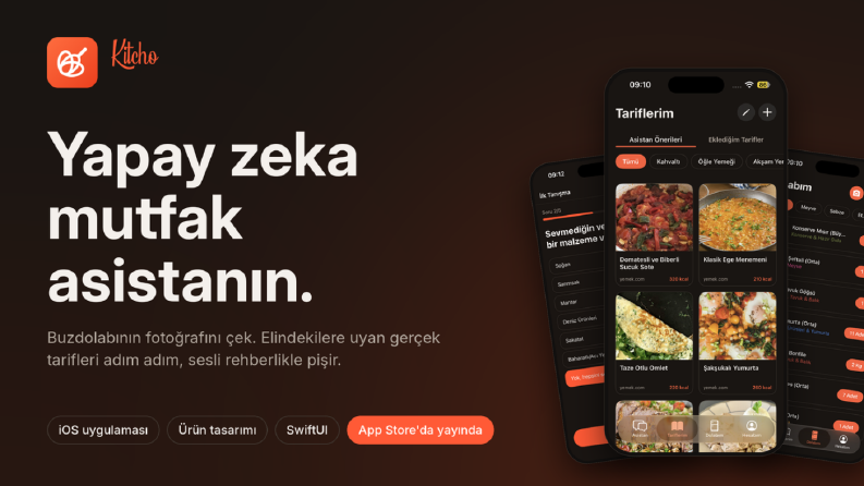Kitcho: AI Mutfak Asistanı iOS Uygulaması