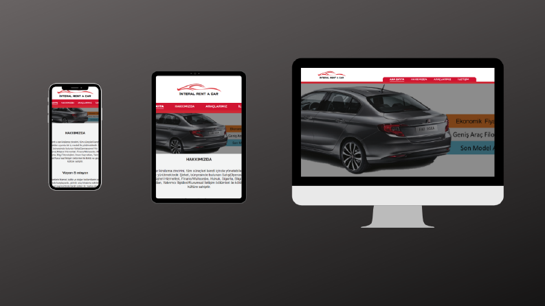 interalrentacar.net Portfolio web sitesi