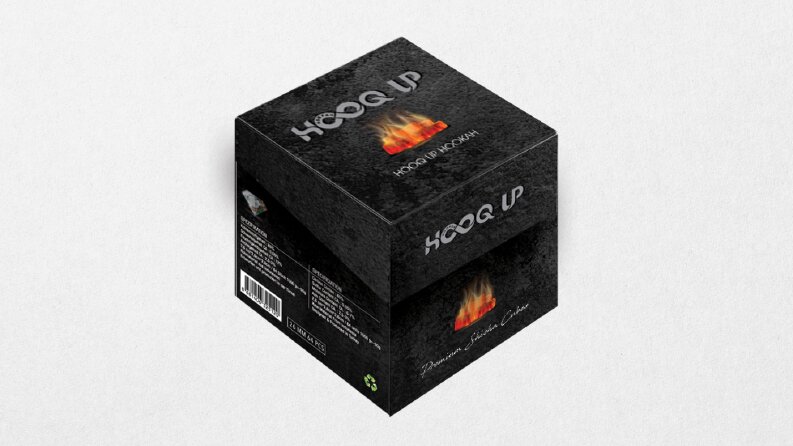 HOOQ UP HOOKAH Ambalaj Tasarımı