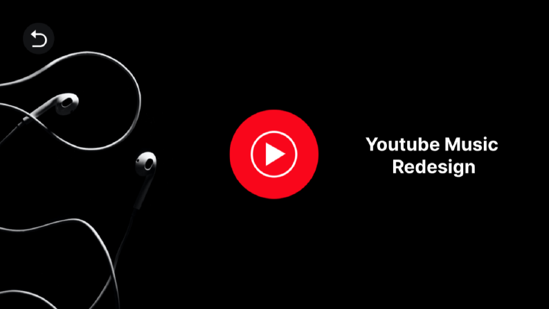 Youtube Music Redesign