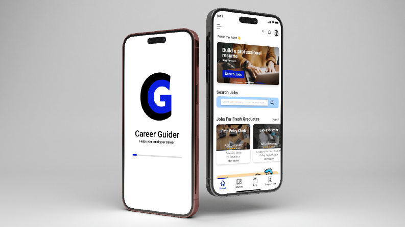 Online Eğitim Uygulaması CareerGuider UX/UI Design