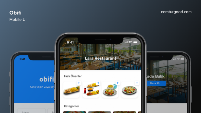 ObifiPAY - Mobil Arayüz Tasarımı - Mobil UI