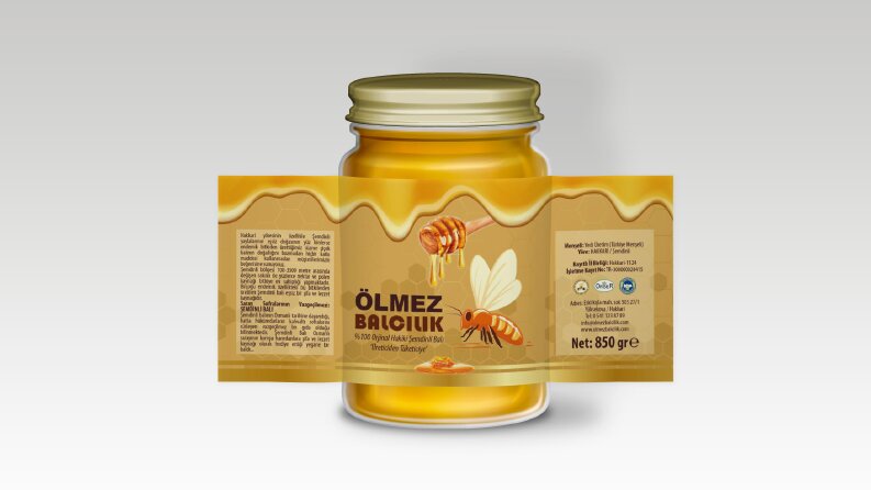 Bal Etiket Tasarımı 🍯 