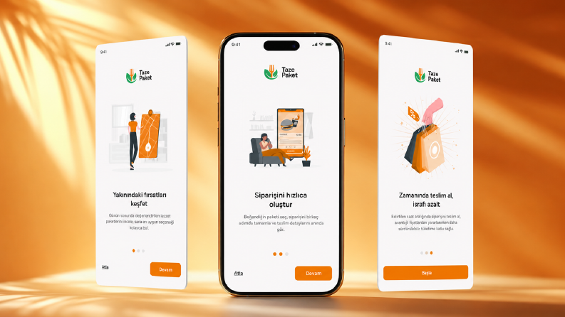 Taze Paket - Mobile App