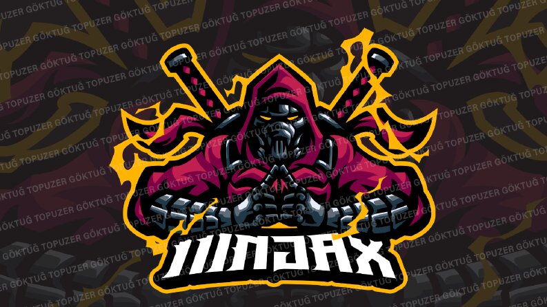NinjaX E-Spor Takımı Logo Çalışması