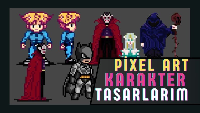 Pixel Karakter Tasarımlarım