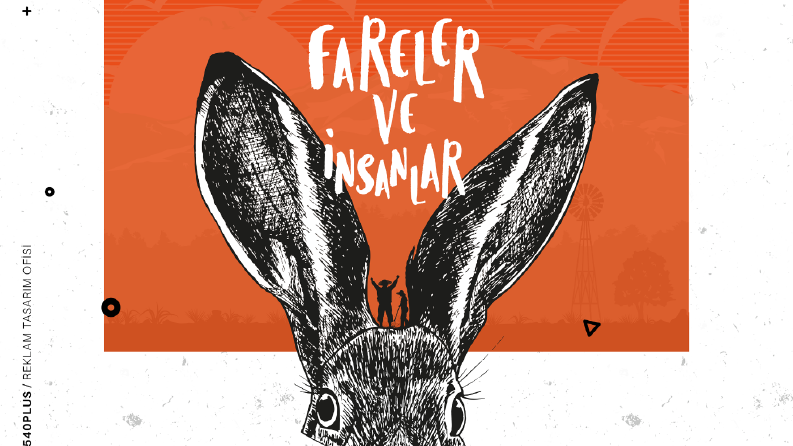 FARELER VE İNSANLAR KİTAP KAPAĞI TASARIMI
