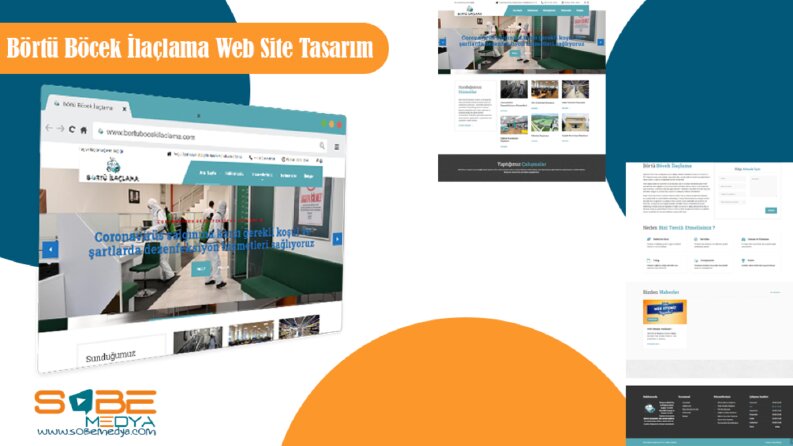 Börtü Böcek İlaçlama - Web Tasarım