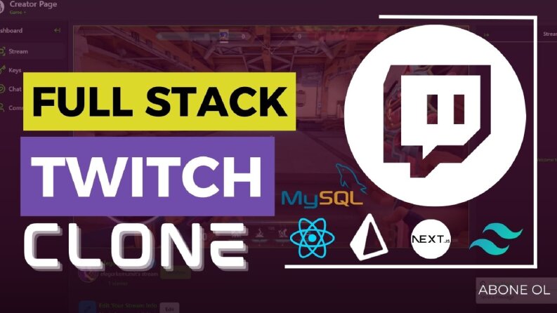 Twitch Clone: Full Stack Geliştirme