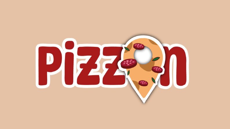Pizzon - Dinamik ve Modern Pizza Markası Kimliği