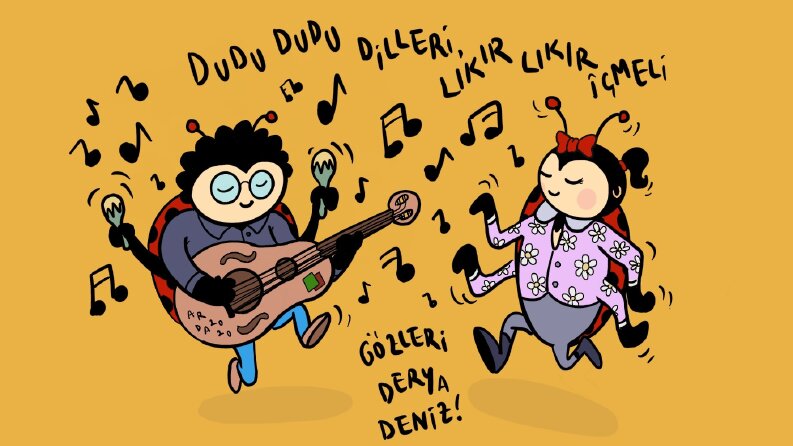 Doodle Tarzda Ufak Sevimlilikler