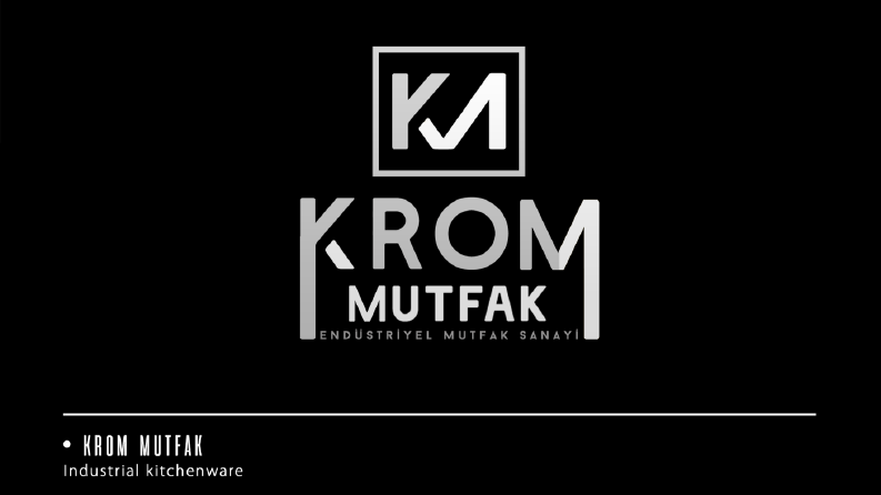 Krom Mutfak Logo Çalışması