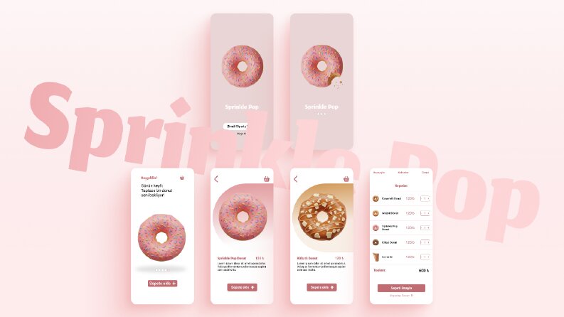 Sprinkle Pop - Donut Uygulaması