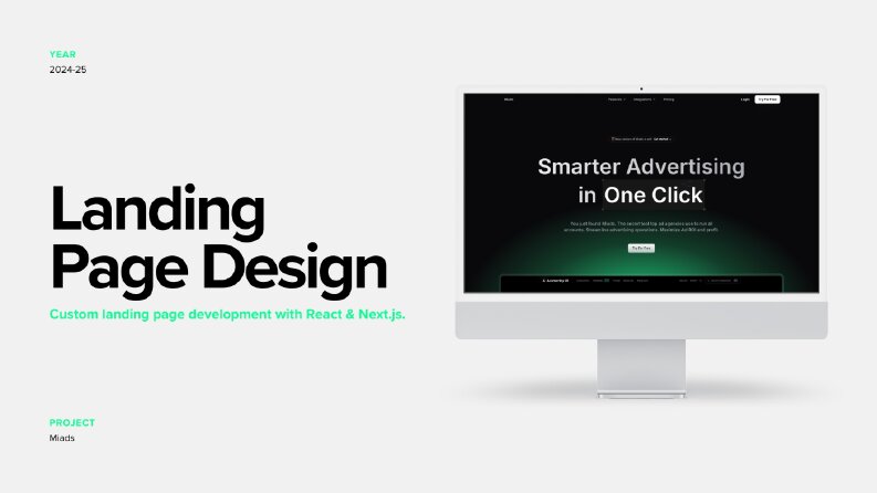 Landing Page Development