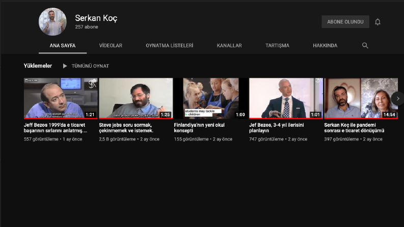 Serkan Koç Video Çevirileri