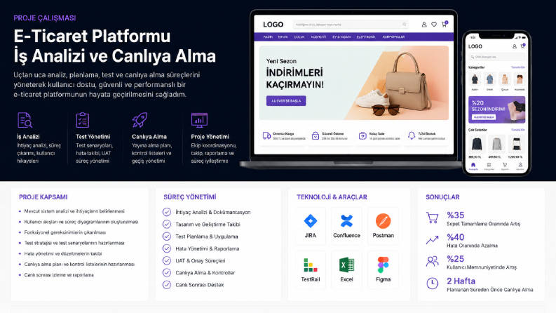 E-Ticaret Projesi – İş Analizi ve Canlıya Alma