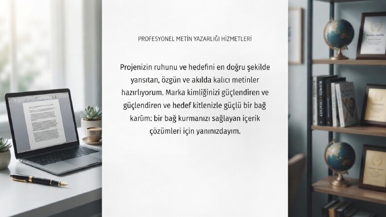 PROFESYONEL METİN YAZARLIĞI