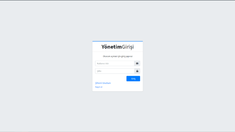 Admin Panel