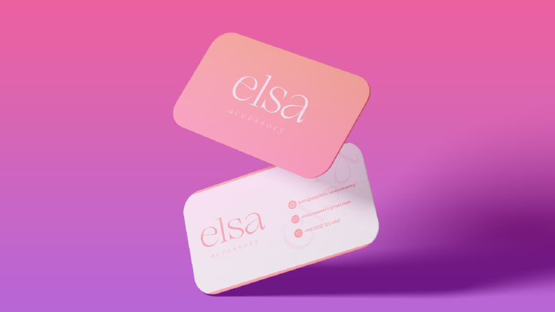 Elsa Accessory Kartvizit Tasarımı