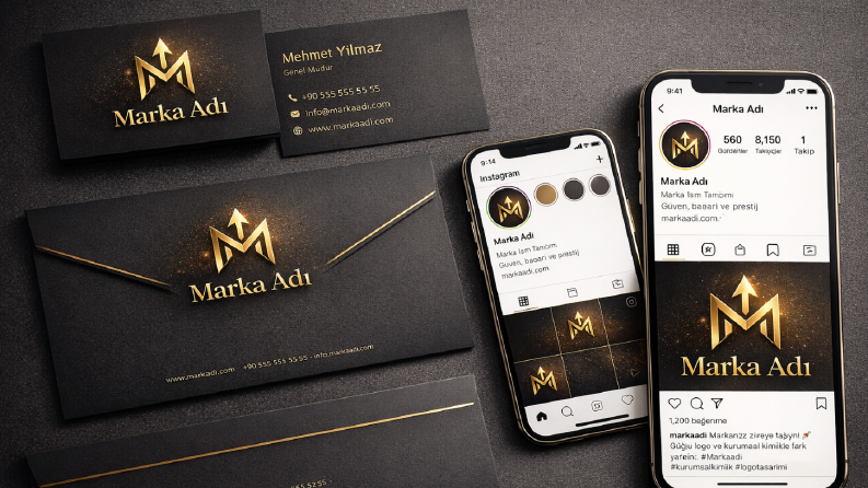 Premium Logo ve Kurumsal Kimlik Tasarımı