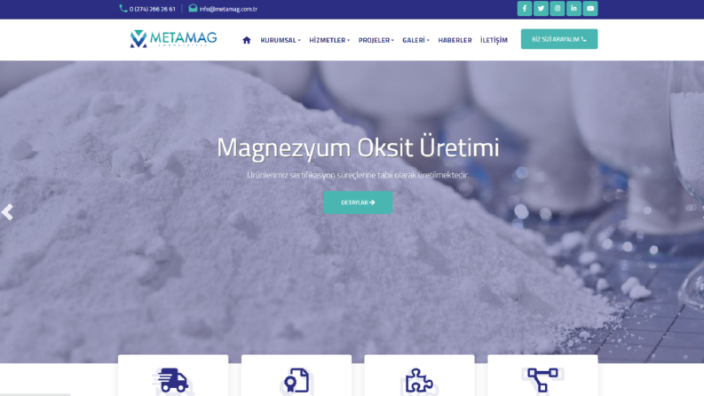 Maden Sektörüne Websitesi