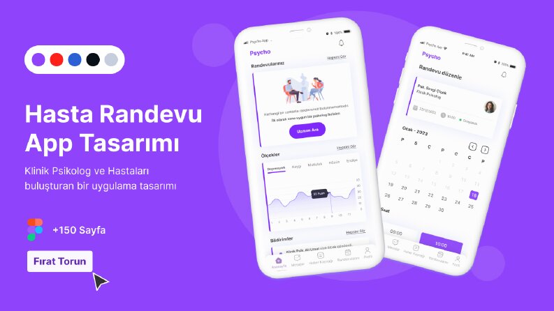 Hasta Randevu App Tasarımı
