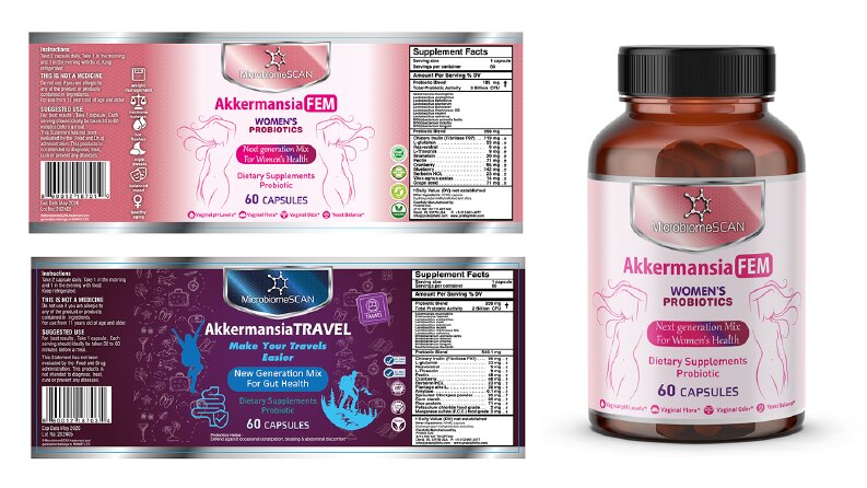 MicrobiomeSCAN Gıda Takviyesi