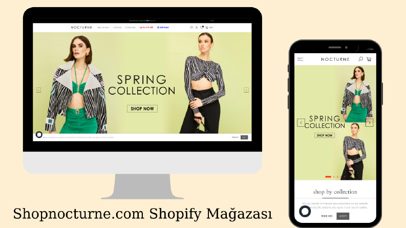 Shopnocturne.com Shopify Mağazası