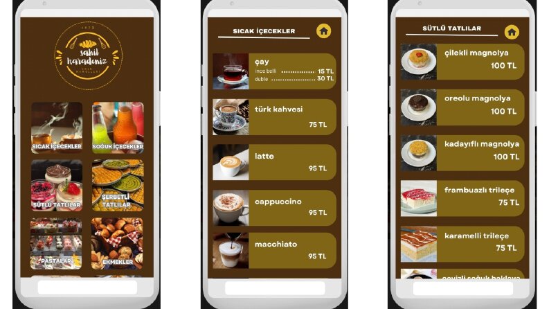 QR menu tasarimi