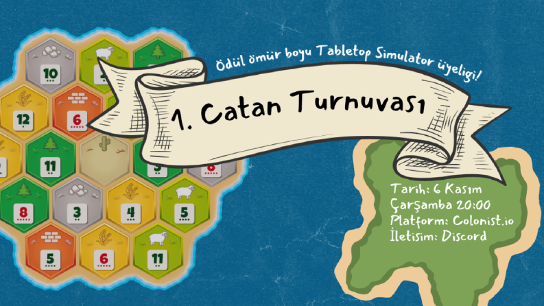 Sosyal Medya Turnuva Duyuru Tasarımı