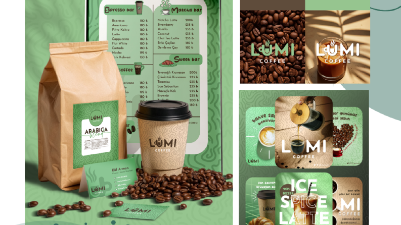 Lumi Coffee – Logo ve Kurumsal Kimlik Tasarımı