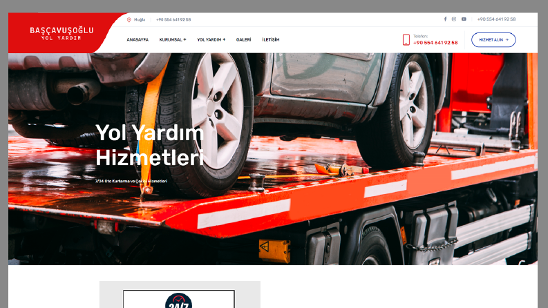 Oto Kurtarma Web Sitesi