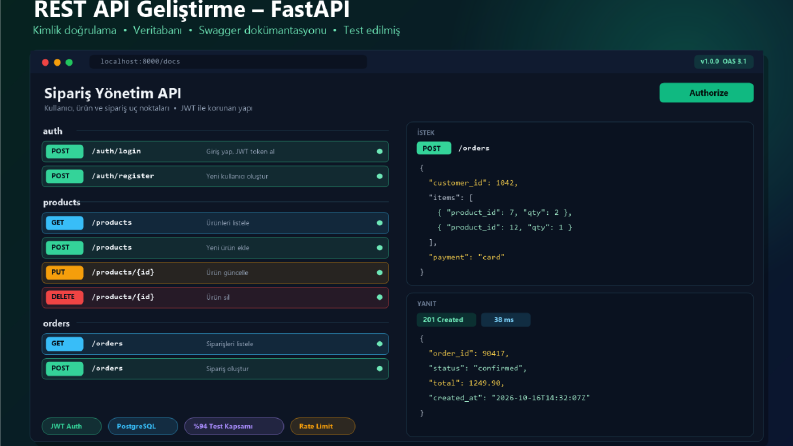 REST API Geliştirme